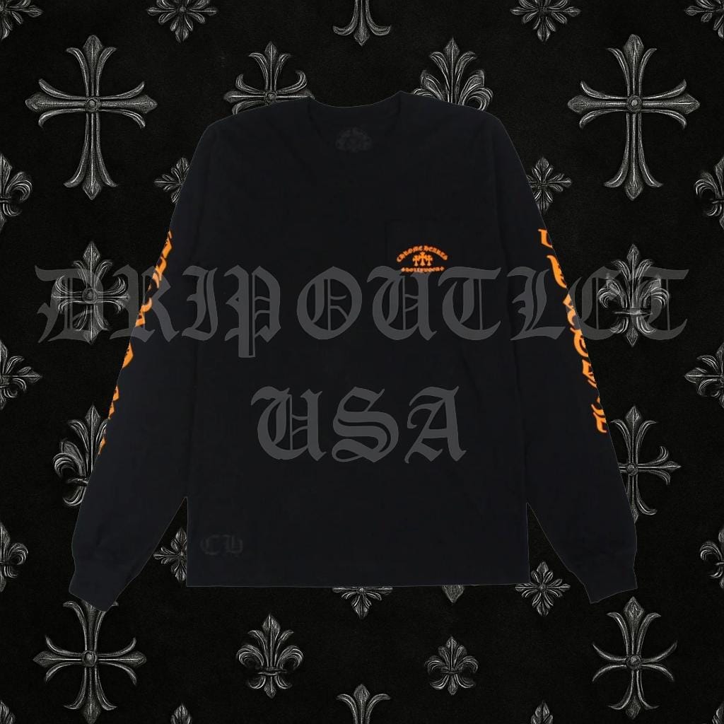 Chrome Hearts Hollywood Triple Cross Crewneck