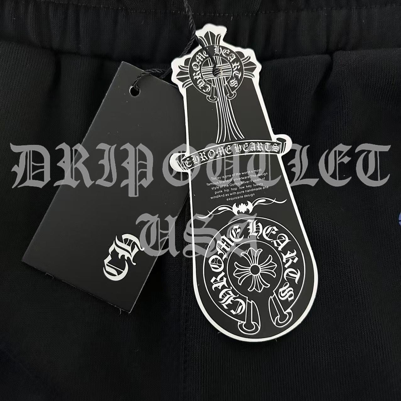 Chrome Hearts 'Triple Cross' Joggers/Sweatpants - Navy