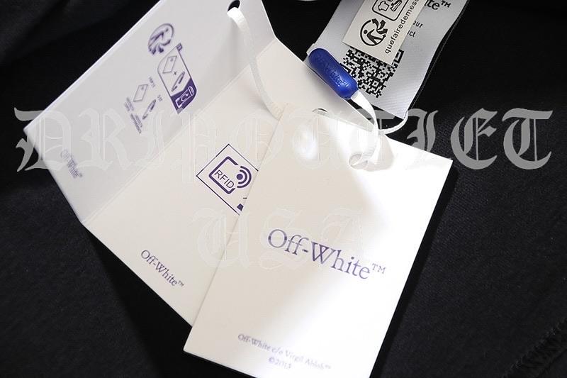 Off-White Hand Drawn Script T-Shirt - Black