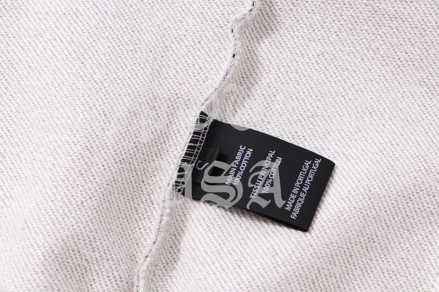 VETEMENTS Gray / Grey Gothic Monogram Hoodie