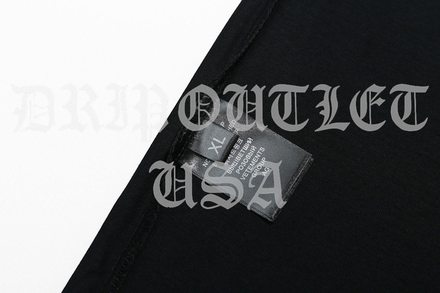 VETEMENTS Vintage Cradle Of Filth Tee-Shirt - Black