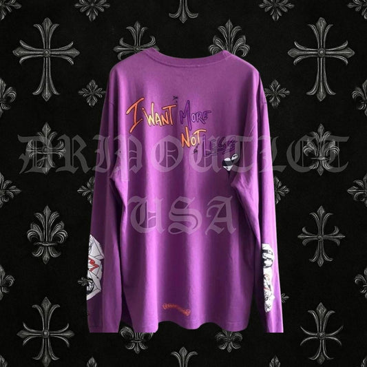 Chrome Hearts x Matty Boy Crewneck "I Want More Not Less"