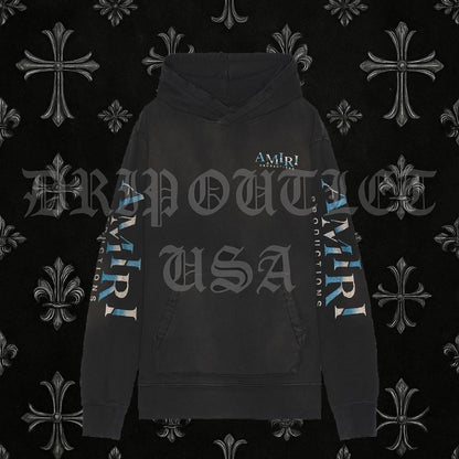 Amiri Theatre Masks Hoodie