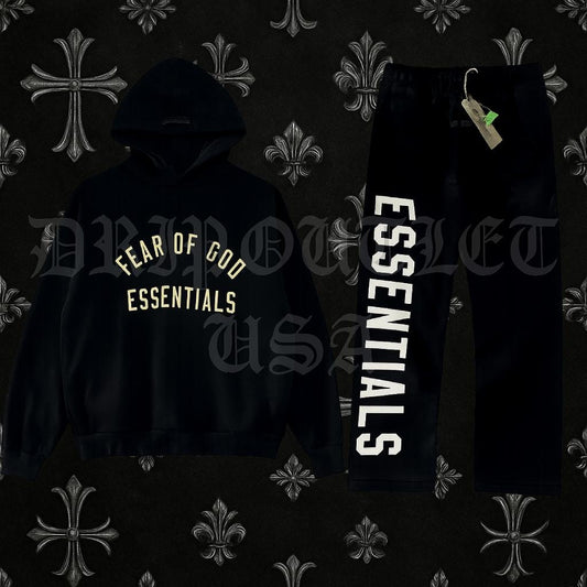 Fear Of God x ESSENTIALS Track Suit - Black