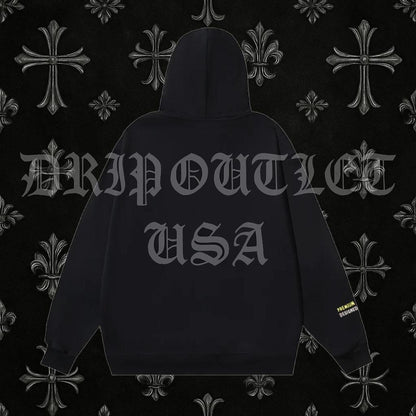 Off-White Fresco Star Over Hoodie 'Black'