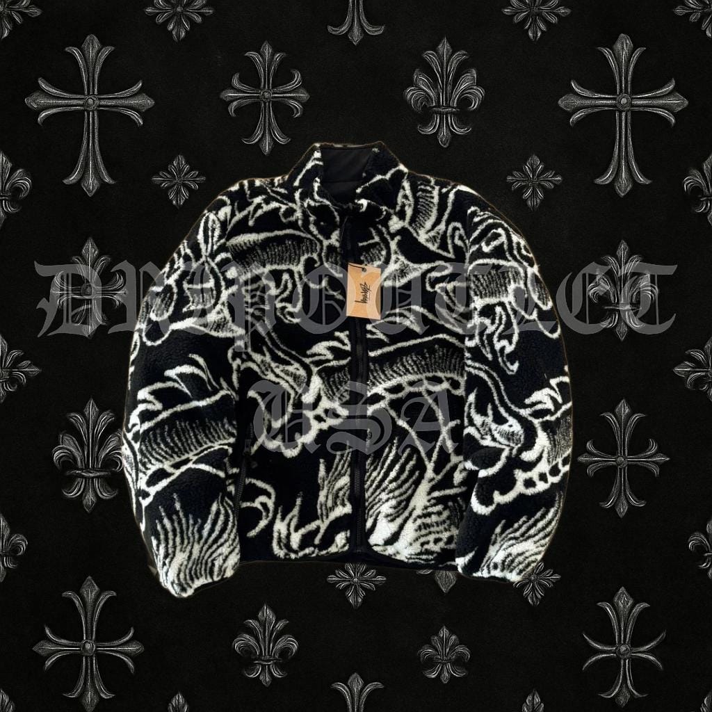 Stussy Dragon Sherpa Jacket