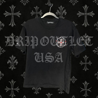 Chrome Hearts Black and Red Cross Shirt