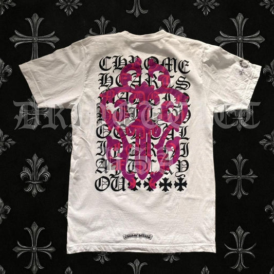 Chrome Hearts Purple Dagger T-Shirt