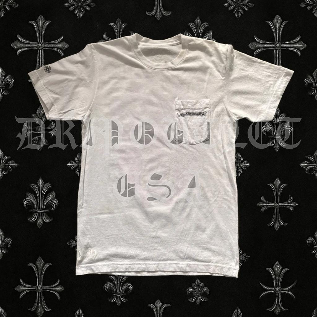 Chrome Hearts Purple Dagger T-Shirt