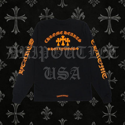 Chrome Hearts Hollywood Triple Cross Crewneck