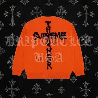 Supreme x Thrasher Sweater 'Orange'