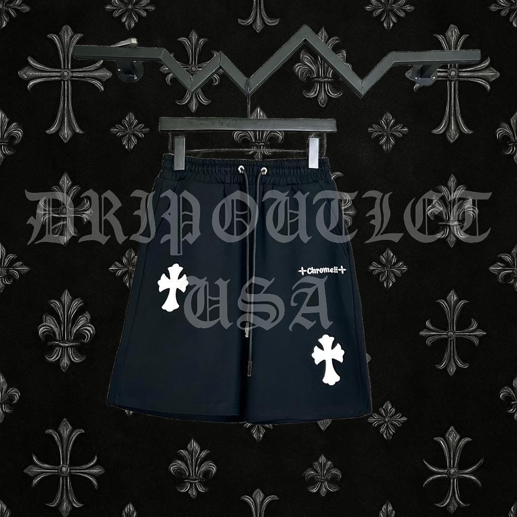 Chrome Hearts Cross Logo Shorts