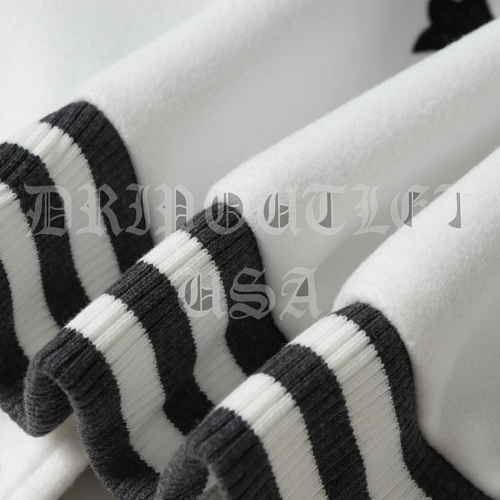 Chrome Hearts Leather Varsity Jacket