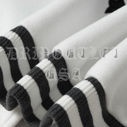 Chrome Hearts Leather Varsity Jacket