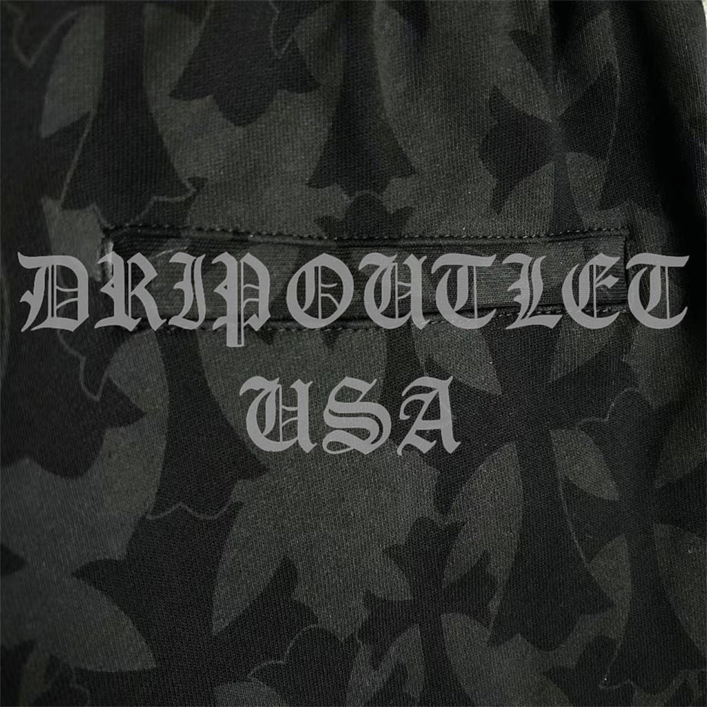 Chrome Hearts Cross Pattern Shorts