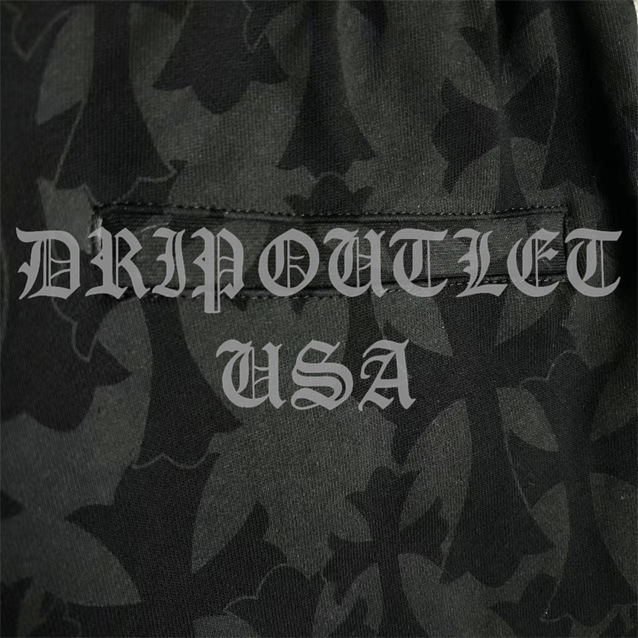 Chrome Hearts Cross Pattern Shorts