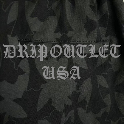 Chrome Hearts Cross Pattern Shorts