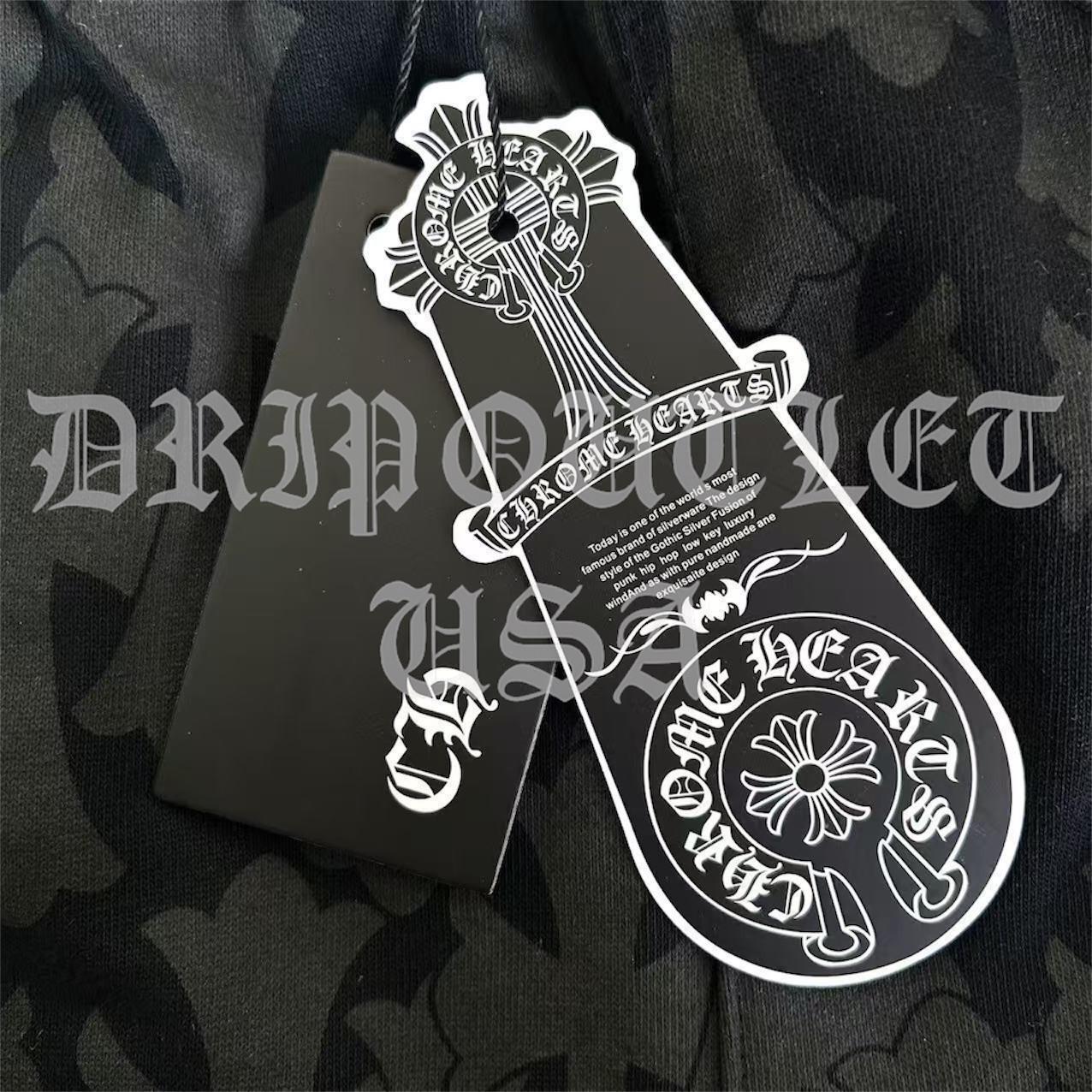 Chrome Hearts Cross Pattern Shorts