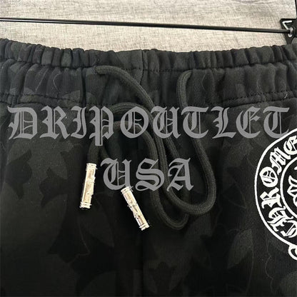 Chrome Hearts Cross Pattern Shorts