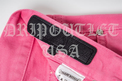 Chrome Hearts 'Pink/Pink' Cross Jeans