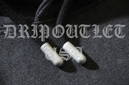 Off-White "Gray/Blue" Logo Hoodie