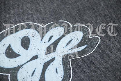 Off-White "Gray/Blue" Logo Hoodie