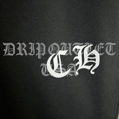 Chrome Hearts 'Gothic Font Logo' Joggers/Sweatpants - Black