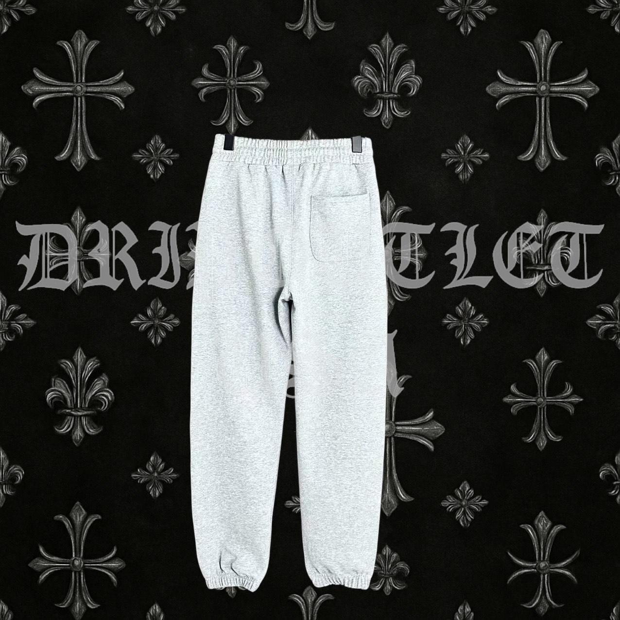 Chrome Hearts 'Triple Cross' Joggers/Sweatpants - Grey