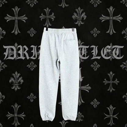 Chrome Hearts 'Triple Cross' Joggers/Sweatpants - Grey