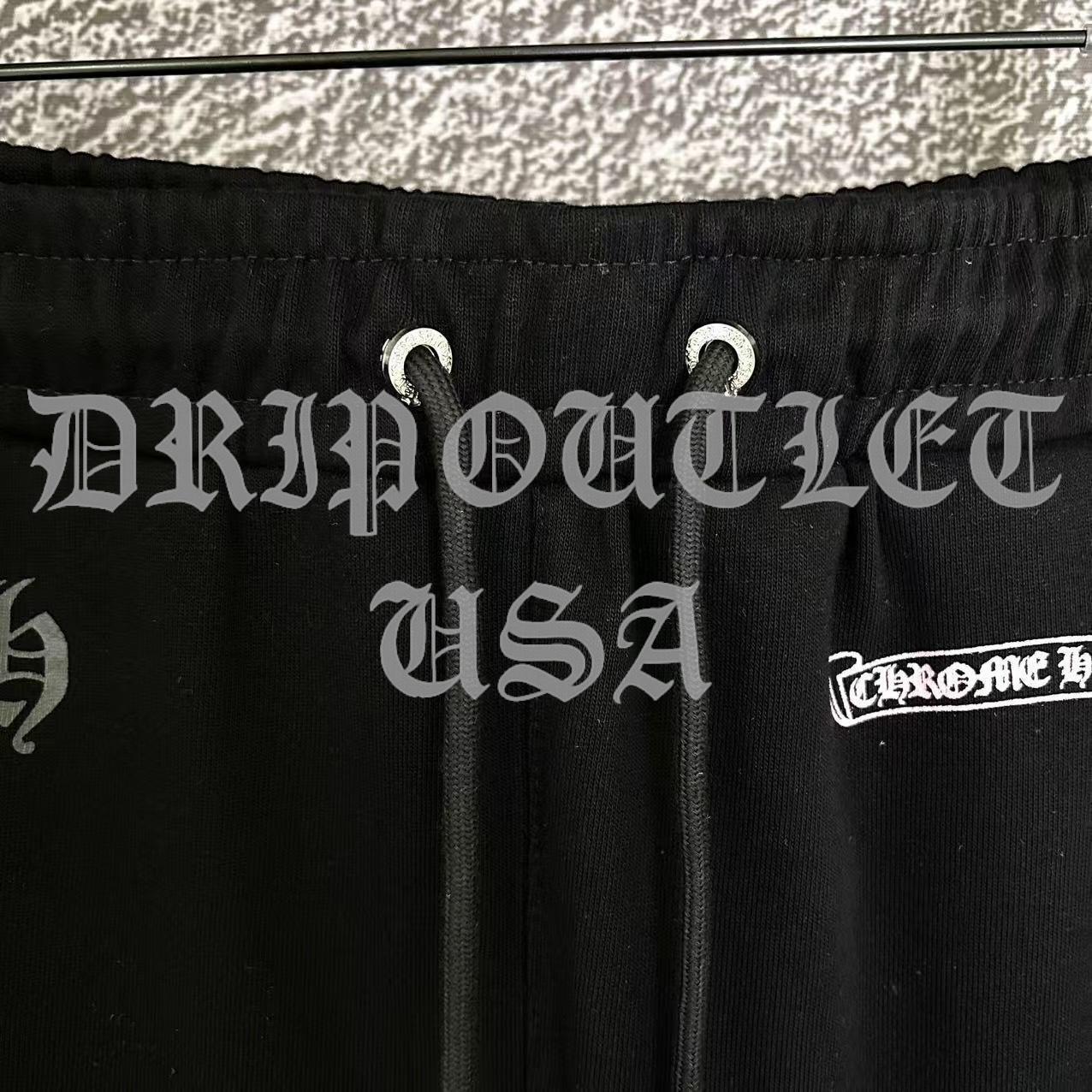 Chrome Hearts x Deadly Doll Cross Logo Joggers - Black