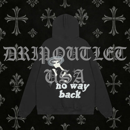 Broken Planet "Trapped in Time" Hoodie - Black