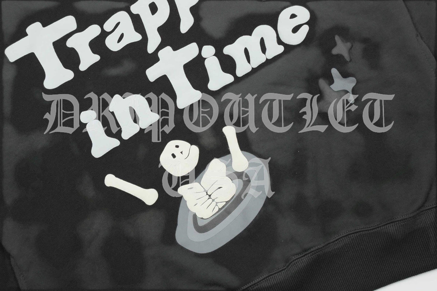 Broken Planet "Trapped in Time" Hoodie - Black