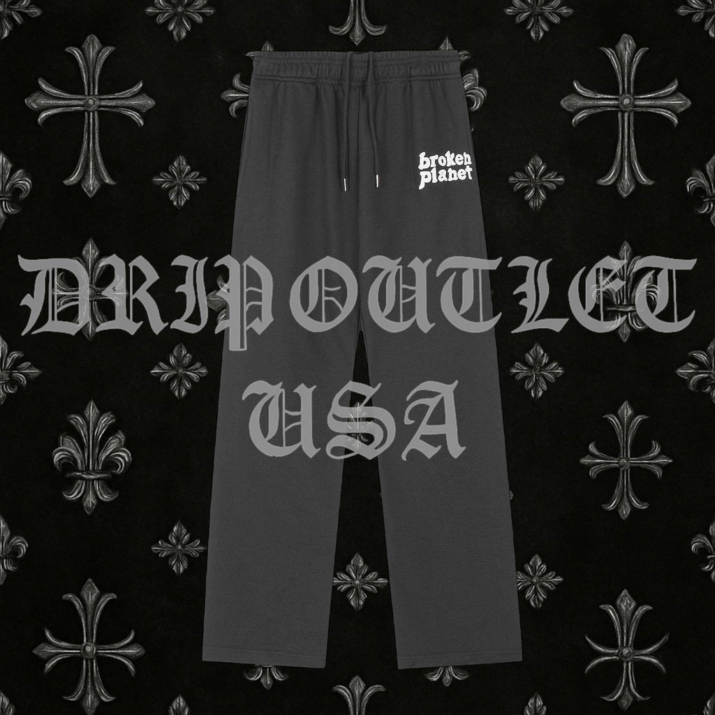 Broken Planet Joggers/Sweatpants - Black