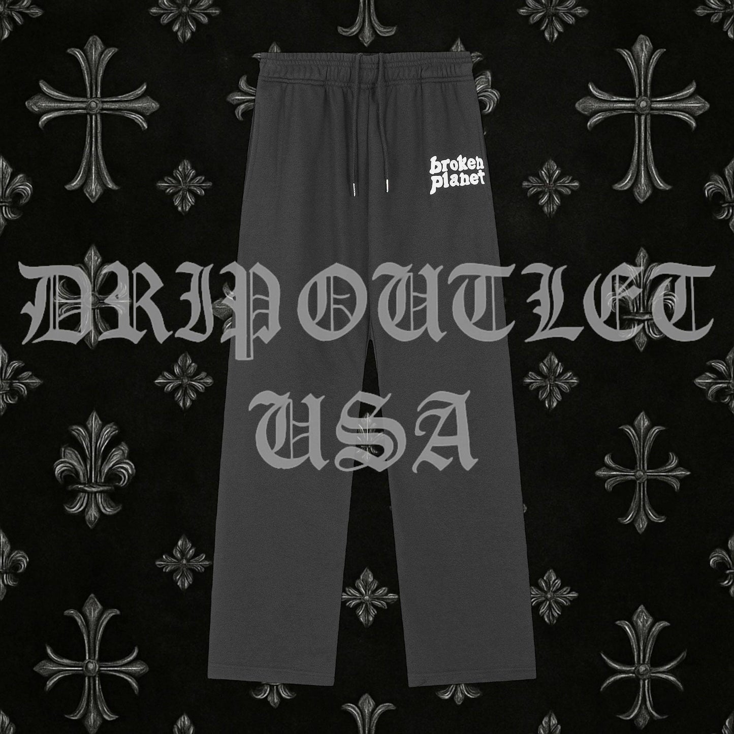 Broken Planet Joggers/Sweatpants - Black