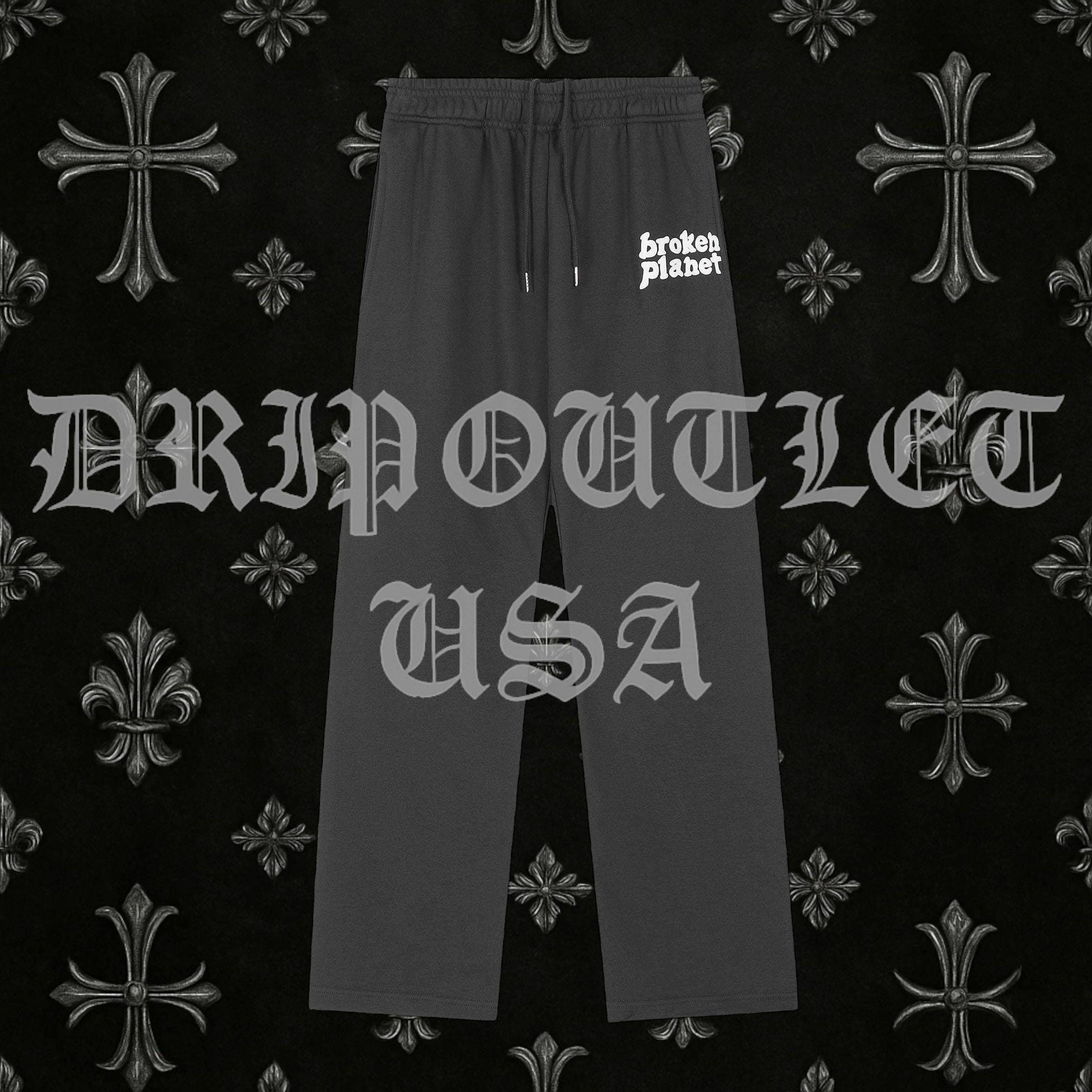 Broken Planet Joggers/Sweatpants - Black