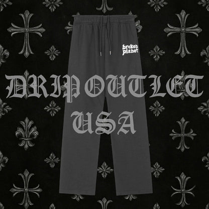 Broken Planet Joggers/Sweatpants - Black