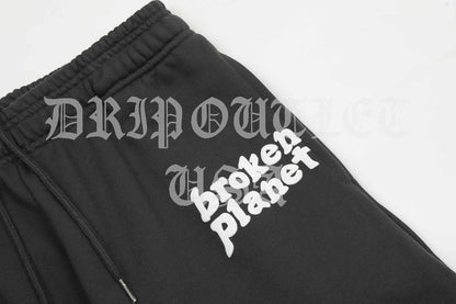 Broken Planet Joggers/Sweatpants - Black