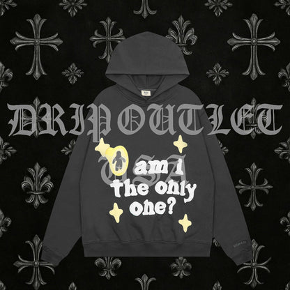 Broken Planet "Am I The Only One?" Hoodie - Black / Yellow