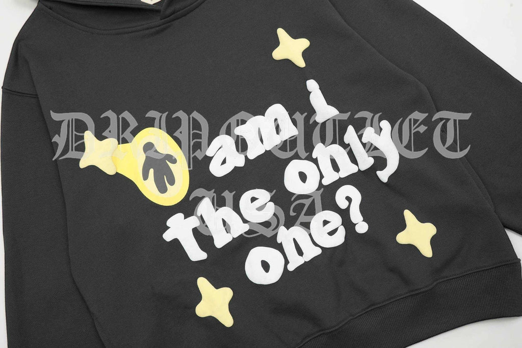 Broken Planet "Am I The Only One?" Hoodie - Black / Yellow