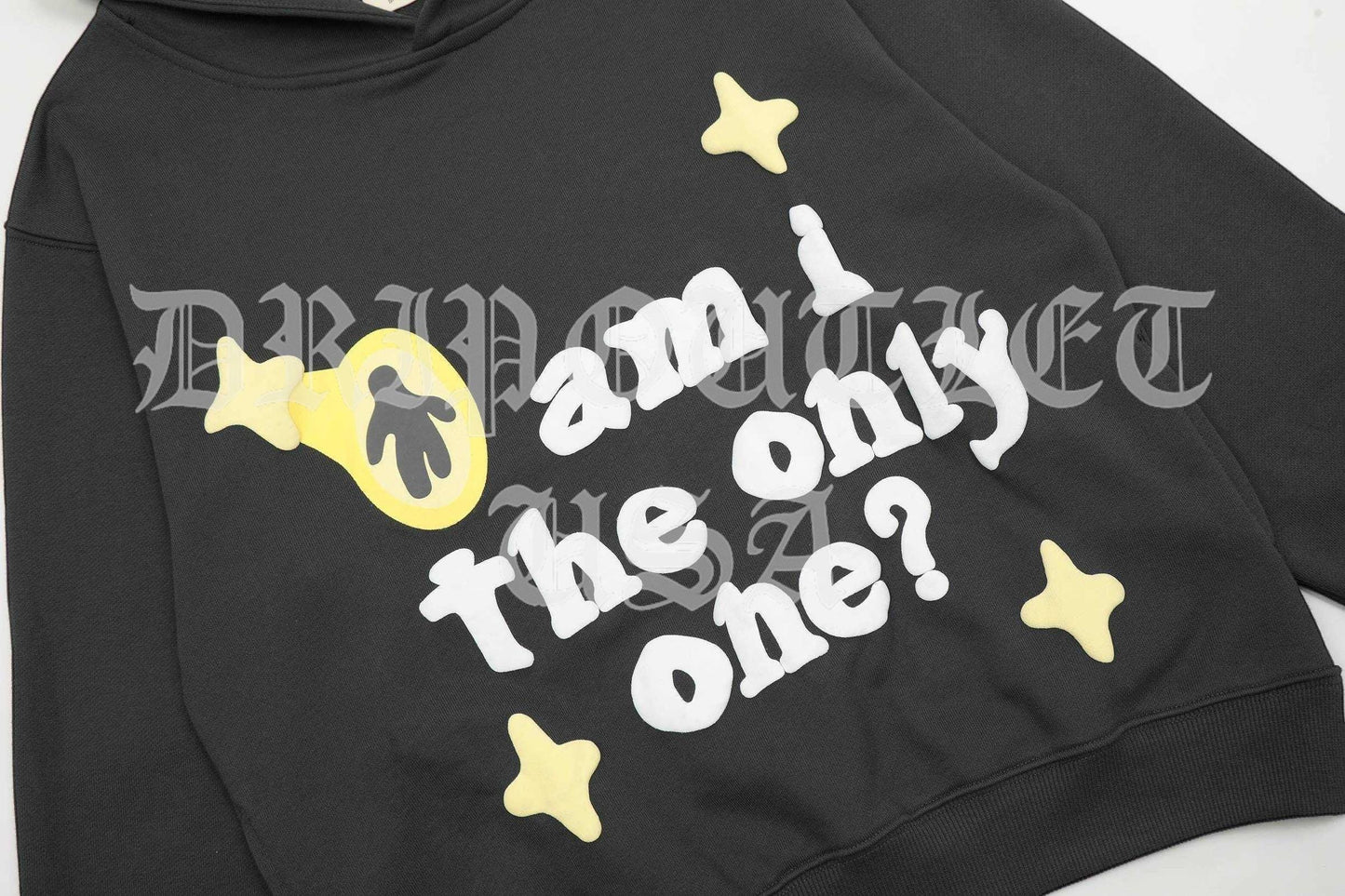 Broken Planet "Am I The Only One?" Hoodie - Black / Yellow