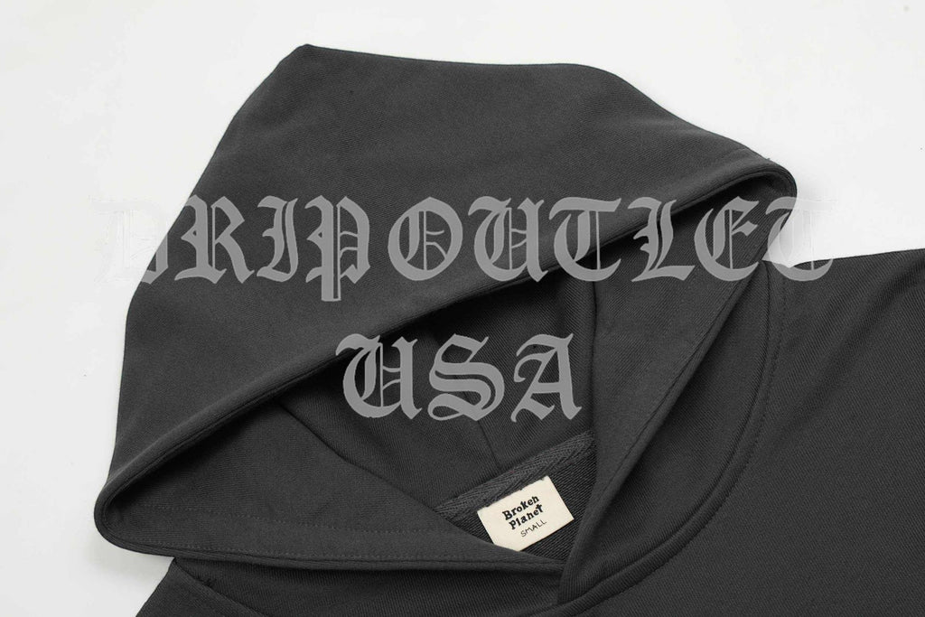 Broken Planet "Am I The Only One?" Hoodie - Black / Yellow