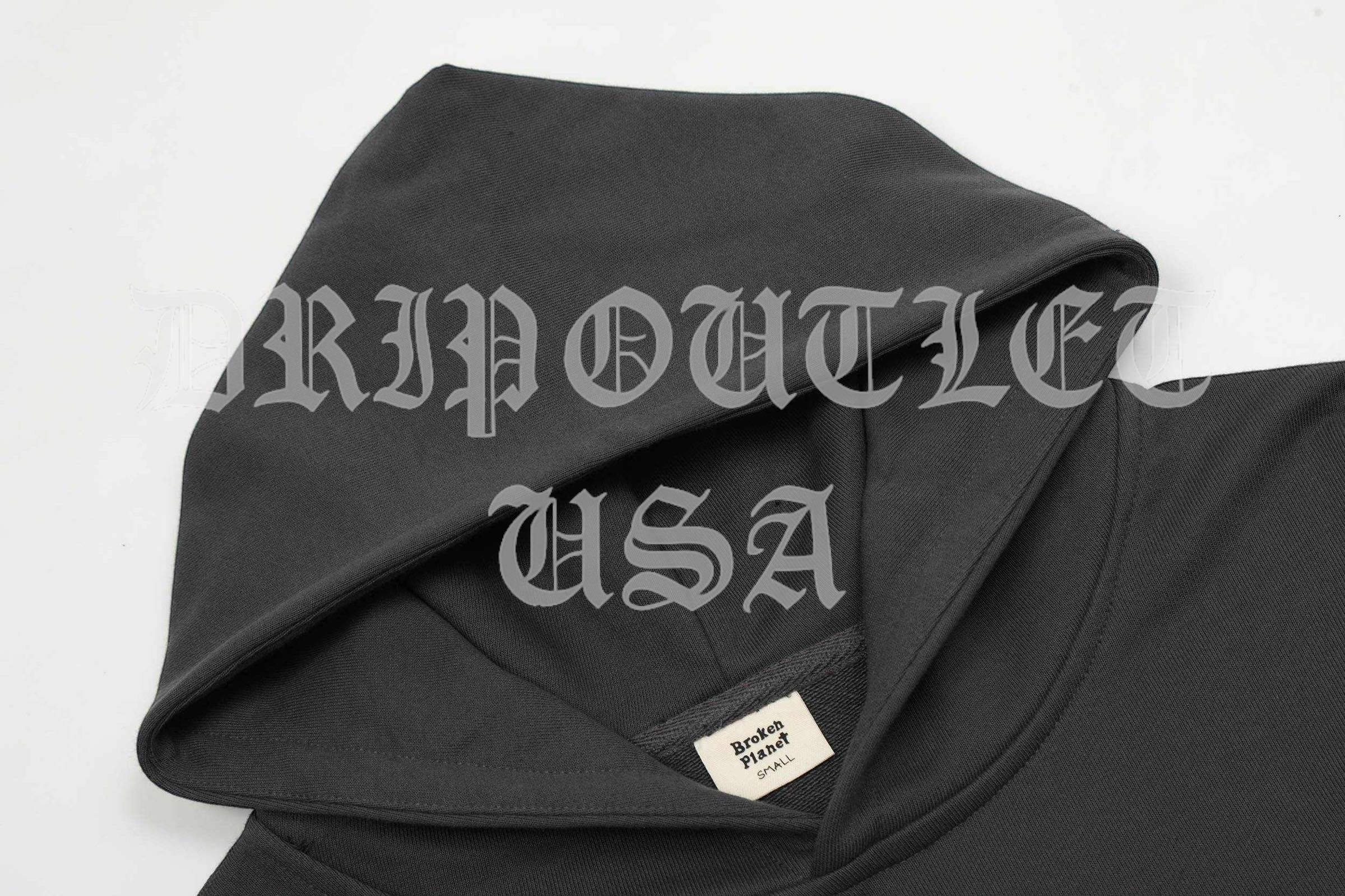 Broken Planet "Am I The Only One?" Hoodie - Black / Yellow