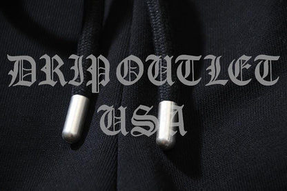 Off White Paint Script Skate Sweatpants - Black/White