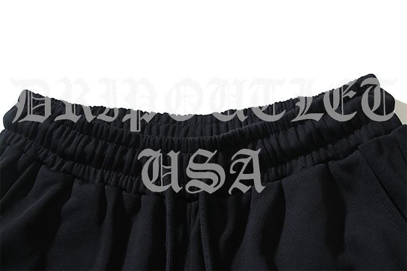 Off White Paint Script Skate Sweatpants - Black/White