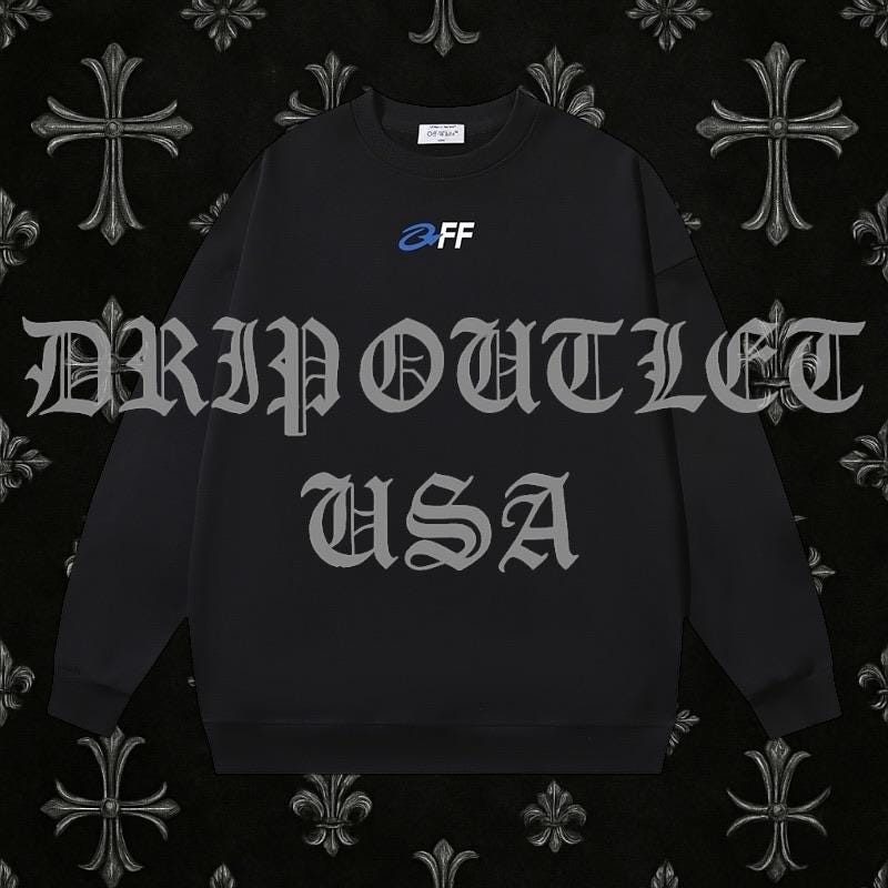 Off White "Exactly The Opposite" Sweater - Black
