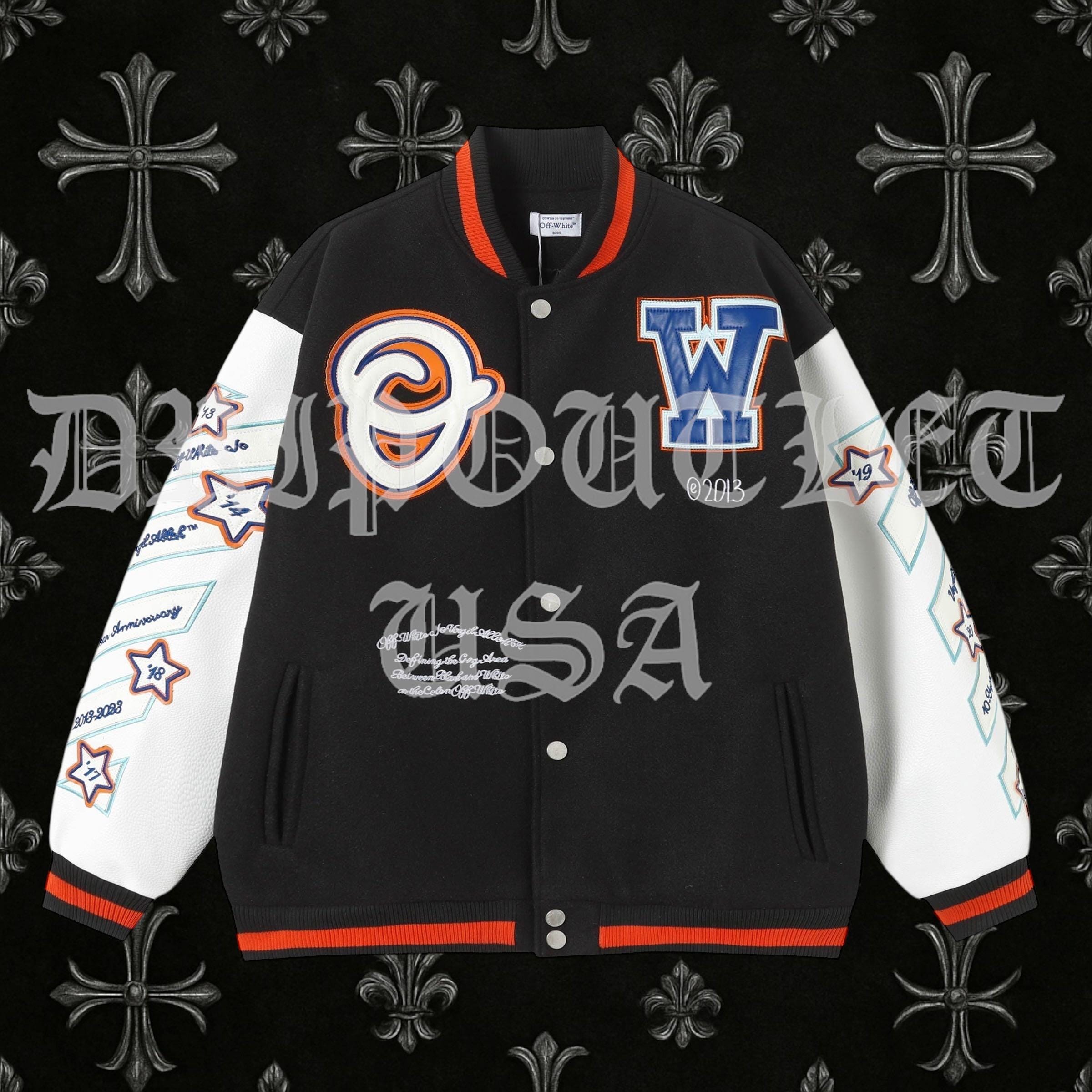 Off White Wizard Varsity Jacket