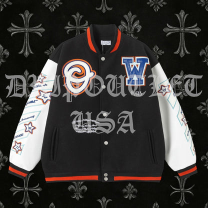 Off White Wizard Varsity Jacket