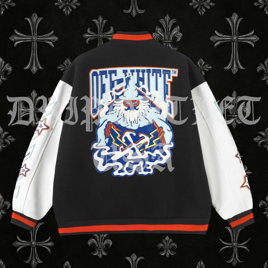Off White Wizard Varsity Jacket