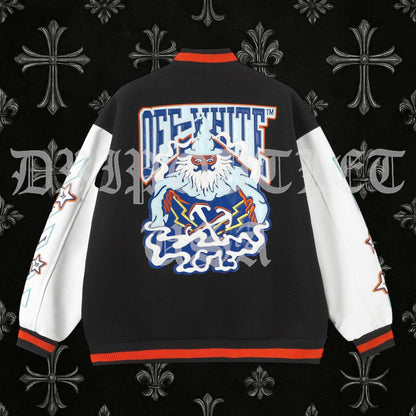 Off White Wizard Varsity Jacket