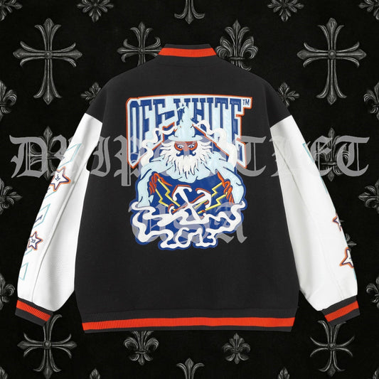 Off White Wizard Varsity Jacket